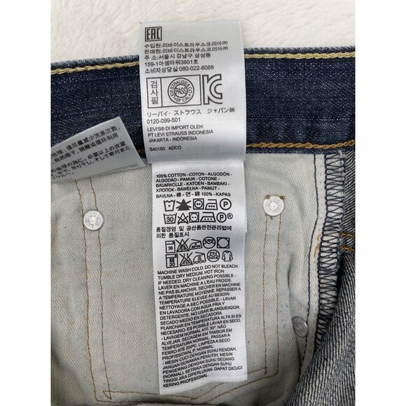 Levi's Jeans Men's 569 Loose Straight Fit Denim Size 36x32 Medium Wash - Picture 10 of 11